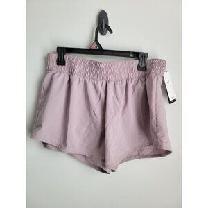 New Nike Women's Brief Lined loose Fit 3" Running Shorts Lavendar Sz XL